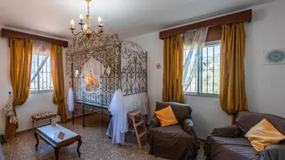 Zona de estar de Villa Fablas Periana by Ruralidays