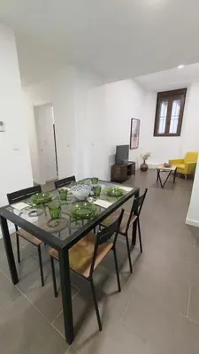 Zona de estar de Alojamiento Los naranjos con Piscina y Parking gratuito