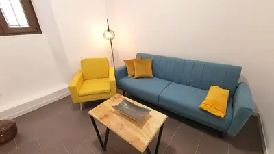 Zona de estar de Alojamiento Los naranjos con Piscina y Parking gratuito