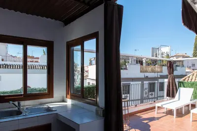 Un balcón o terraza de Atico Junto a la Mezquita