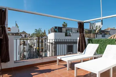 Un balcón o terraza de Atico Junto a la Mezquita