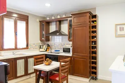 Una cocina o zona de cocina en Apart Mezquita con Parking Gratuito