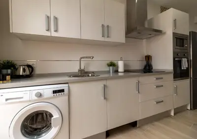 Una cocina o zona de cocina en Apartamento Huerto San Pedro
